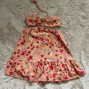 Grey Bandit Floral Dress